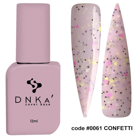 Dnka Cover Base 12мл. №61 Confetti