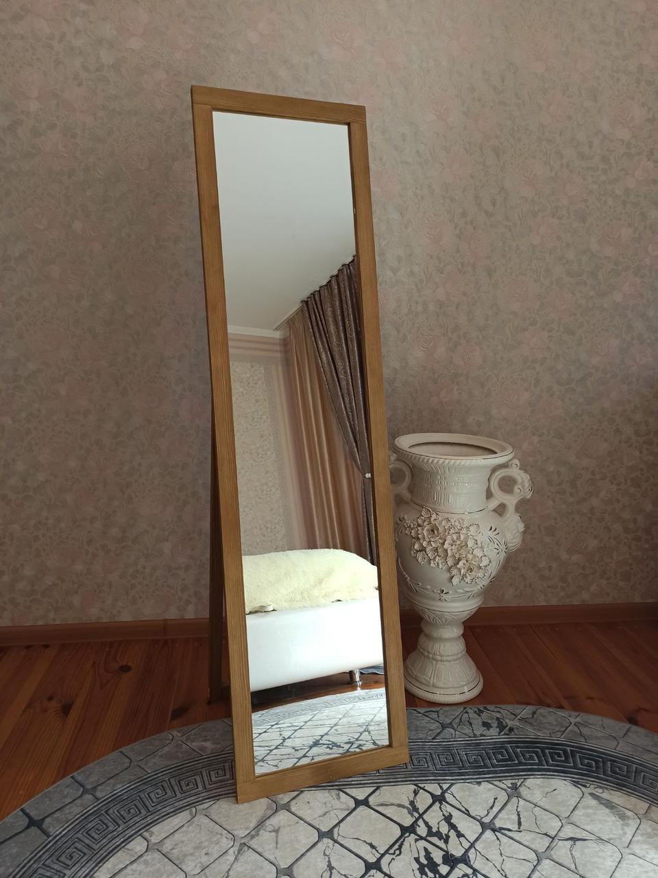 Дзеркало M серії, 162 Х 50 Х 45 см., дерево, колір горіховий