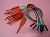 Тестова кліпса для логічного аналізатора 1 шт (Female head "мама") Jumper wire Clip Test Hook Clips Logic Analyzer, фото 3