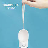Пляшка-поїлка для собак/котів дорожня для води 300 мл PB+ C21 біла (GS-91081), фото 7