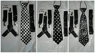Джентльменський набір (галстук із малюнком)