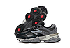 Жіночі кросівки New Balance 9060 grey взуття Нью Баланс замша чорно сірі весна осінь, фото 3