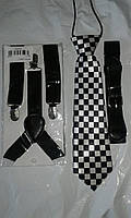 Джентльменский набор (галстук с рисунком) Шахматы