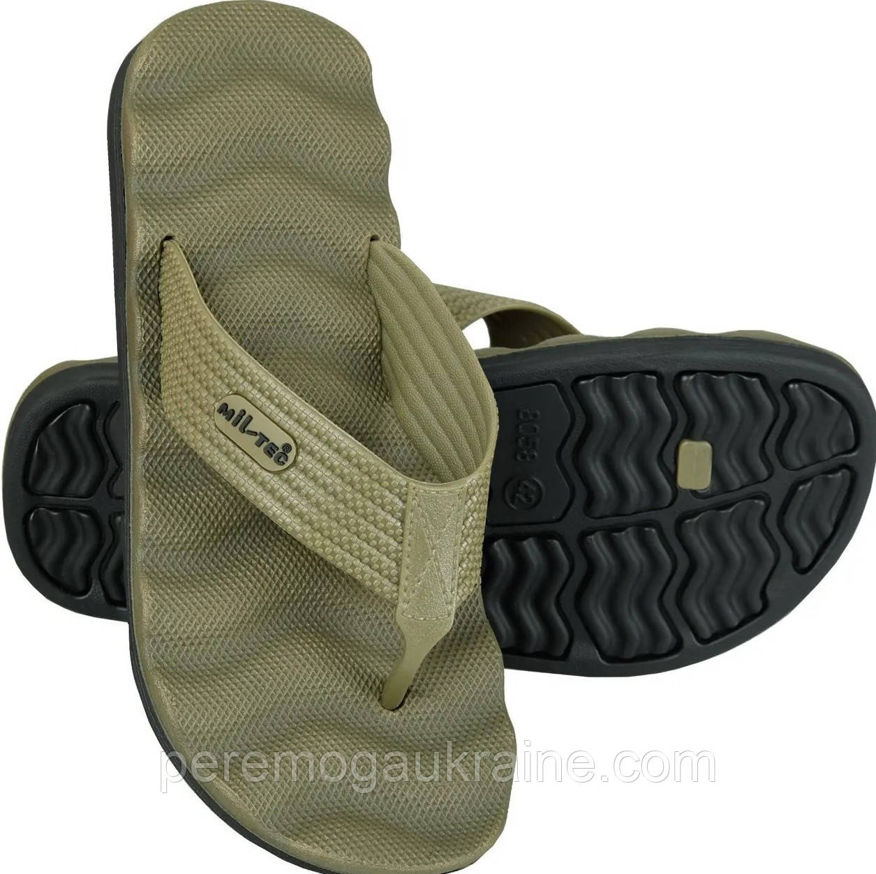 В'єтнамки тактичні (Шльопанці) із піни Eva Mil-Tec "Combat Sandals" олива 12893001 Розмір 45