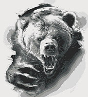 Схема для вишивки бісером ,, Ведмідь,, Сб-2-1015