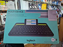 Клавіатура Bluetooth Logitech Multi-Device K480 UA Black (920-006366) Кирилиця