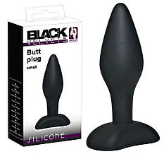 Силіконовий анальний затор Black Velvets Butt Plug Small