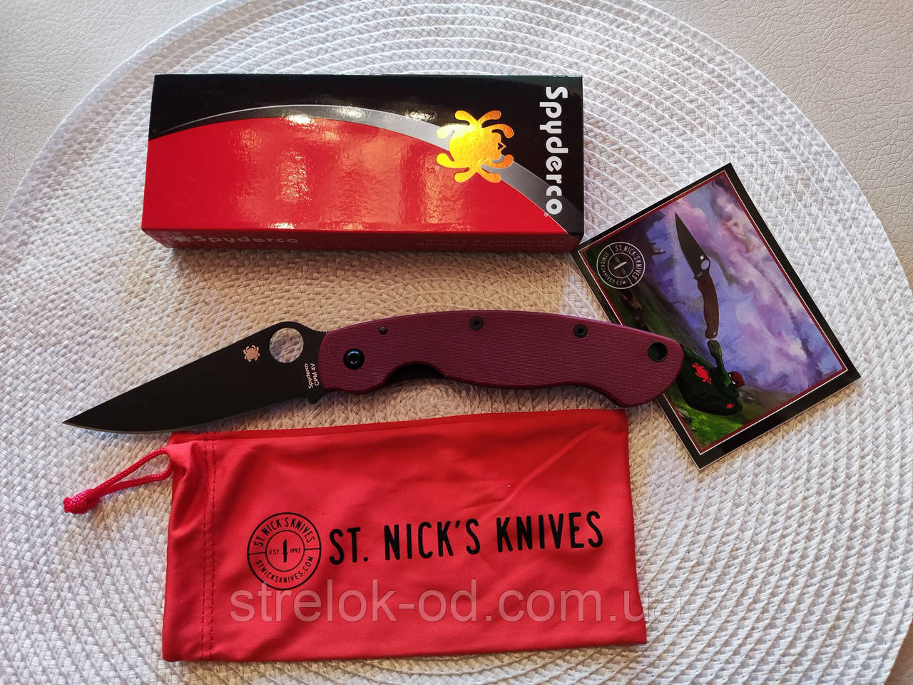 Spyderco military exclusive CPM-4V. Лімітоване видання, випущене 600 шт. C36GPD4VBK