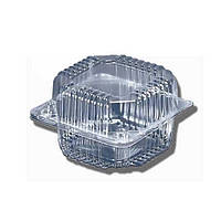 Контейнер пластиковий з кришкою відкидною розмір 110х105х58 об'єм 500 мл ПС-8 50шт/уп.