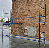 Стійка зі сходами 1.0 м для будівельних риштувань КХЛ, фото 5