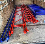Стійка зі сходами 1.0 м для будівельних риштувань КХЛ, фото 3