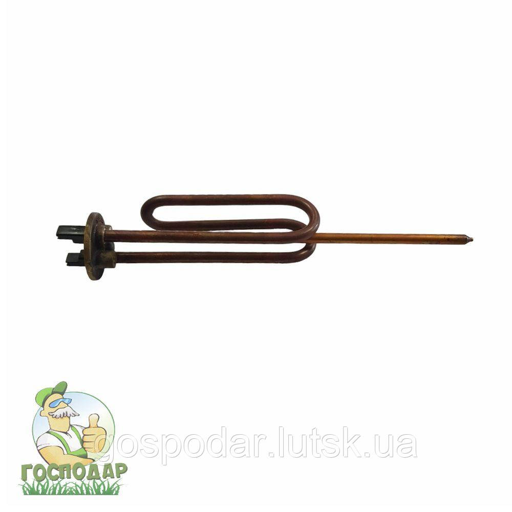 Тен бойлера 1,2 кВт мідний, фланець 4.8 мм, тен 1200Вт виробництва Італії., фото 1