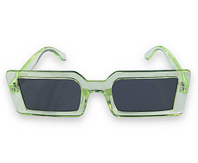Сонцезахисні жіночі окуляри 715-7 салатові, фото 3