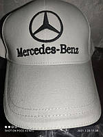 Фірмова кепка бейсболка Mercedes-Benz. Німеччина. Вишита. Біла