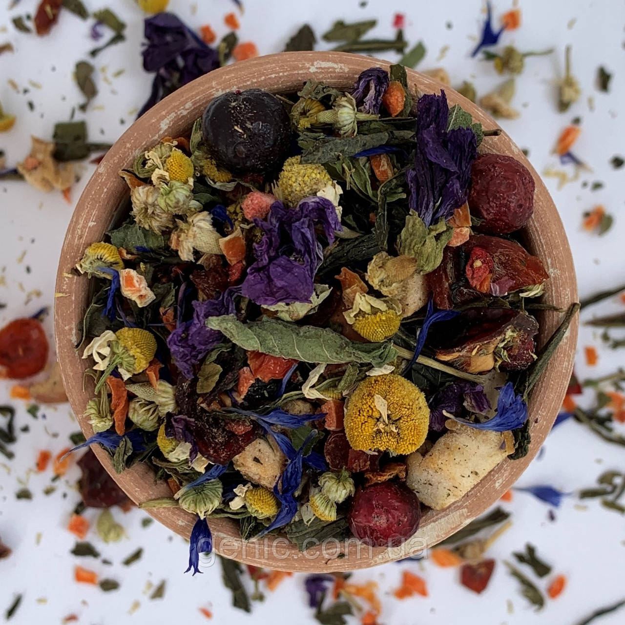 🍵🌸🌟 Трав'яний чай "Поліський Луг" 🌿🌼, 35 грам, фото 1