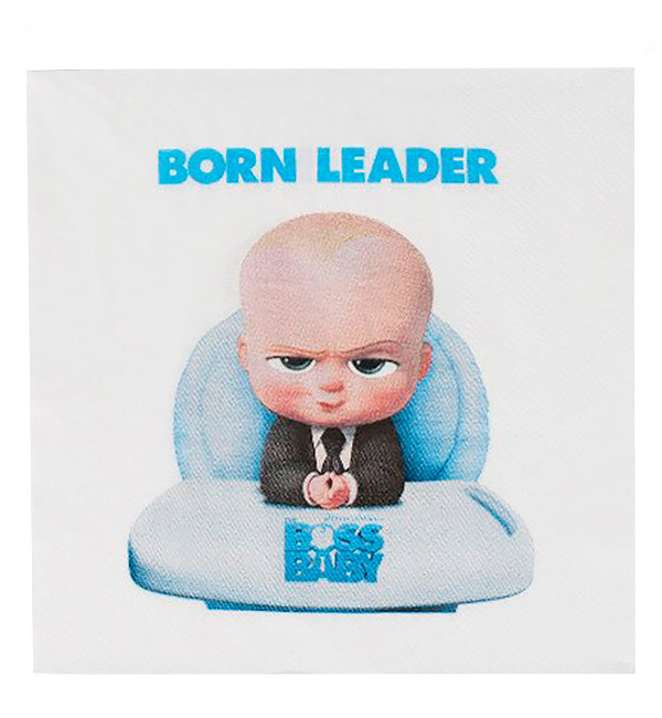 Серветки паперові "Baby Boss", 20 шт., 33х33 см
