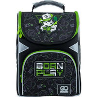 Рюкзак шкільний каркасний для хлопчика GoPack Education 597-2 5001-8 Gamer 34*26*13см чорний