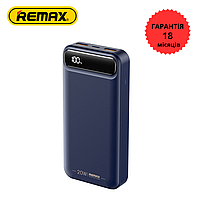 УМБ REMAX 10000 mAh 22.5 W QC + PD Швидке заряджання Дисплей Синій