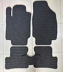 EVA Ева килимки в салон для Nissan Micra 2003-2010 K12 / Нісан Мікра килимки