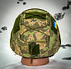 Кавер Kirasa на шолом с козирком Ballistic Helmet KC-HM001 піксель (Арт.KI604), фото 6