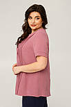 Туніка Милослава димчаста троянда 52 (101515), фото 2