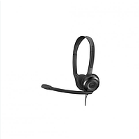 Гарнітура дротова Sennheiser EPOS PC 5 CHAT, 3.5mm 4 pin (1000445) чорні #