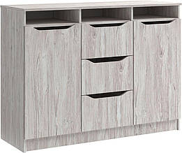 Комод 1200 у дитячу, спальню з ДСП Локі арвуд світлий Світ Меблів