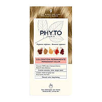 Фито Фитоколор безаммиачная крем-краска для волос Phyto PhytoColor Coloration Permanente 9 Блондин 112 мл