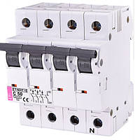 Автоматичний вимикач 4P 50А (3P+N) C 2146521 ETI