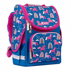 Рюкзак шкільний каркасний SMART PG-11 Unicorn
