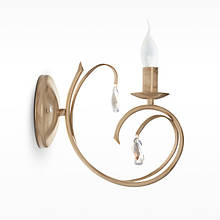 Настінний світильник в стилі класицизм, у формі свічки, E14 31x13,5 см