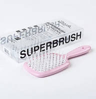 Расческа - Janeke Superbrush The Original Italian light pink/white