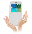 Чохол-книжка Nillkin Sparkle Series Samsung E5/E500 White, фото 5