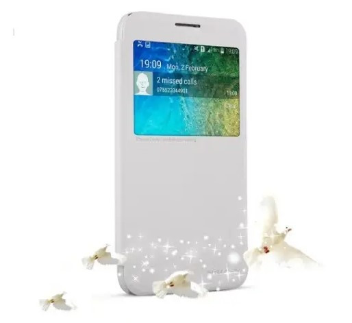 Чохол-книжка Nillkin Sparkle Series Samsung E5/E500 White