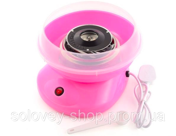 Станок для сладкой ваты, Cotton Candy Maker Домашний мини аппарат для сахарной ваты, Розовый - фото 2 - id-p1828156830