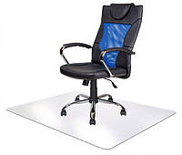 Захисний килимок під комп'ютерне крісло Palsun 1,0 мм 1000*1250мм Прозорий (прямі краю) daymart