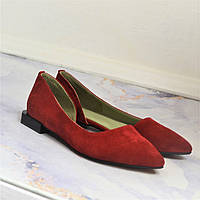 Шкіряні балетки