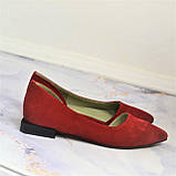 Шкіряні балетки, фото 5