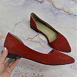 Шкіряні балетки, фото 3