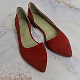 Шкіряні балетки, фото 4