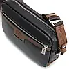 Сумка чоловіча шкіряна горизонтальна Tom Stone 125B-R, фото 7