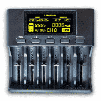 Универсальное зарядное устройство LiitoKala Lii-S6 (Ni-Cd, Ni-MH, Li-Ion, LiFePO4)