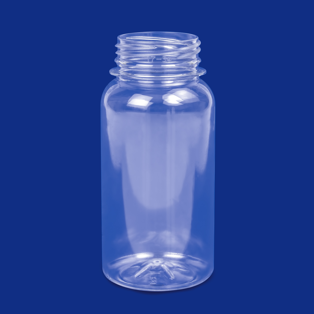 Пляшка пластикова 100 мл під 38 мм "широке горло" ПЕТ