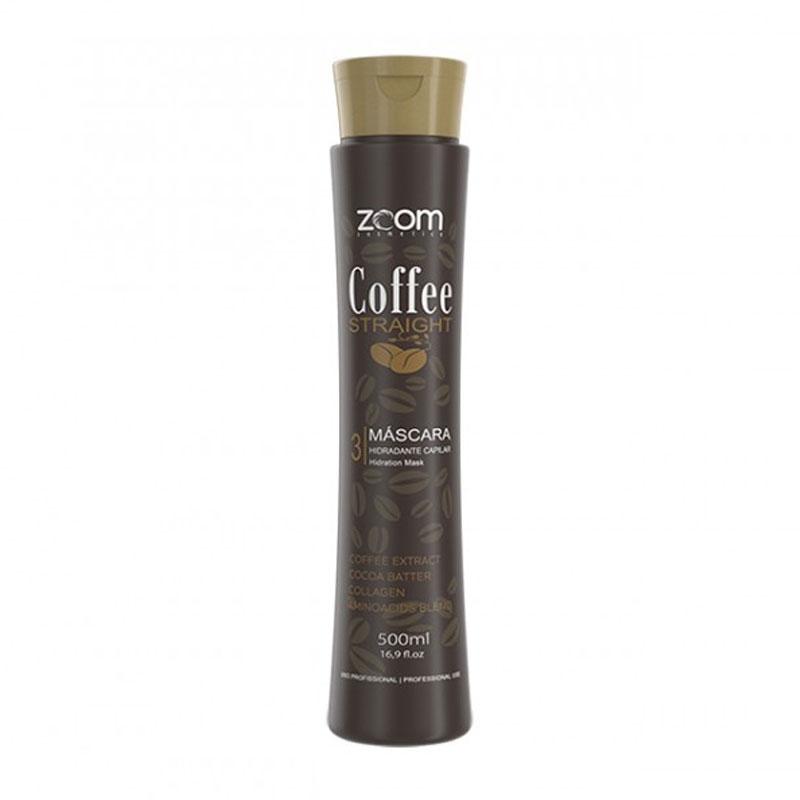 Фінішна маска ZOOM Coffee Straight для зволоження та блиску волосся