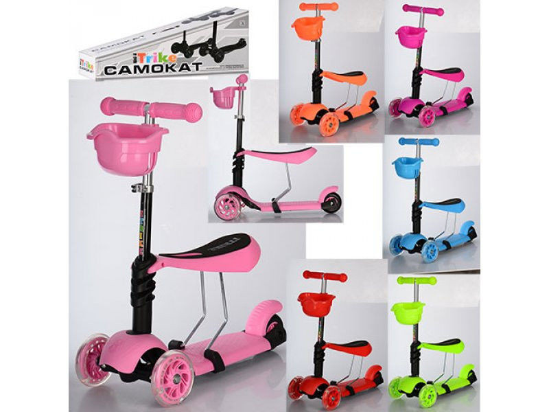 Самокат із сидінням JR 3-016 i-Trike Maxi