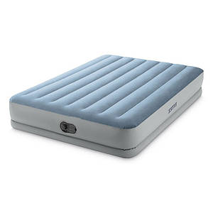 Надувне ліжко Intex 64168, 152 х 203 х 36 см, вбудований електронасос. Двоспальна