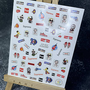 058 силіконовий стикер