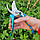 Секатор садовий з прямим різом, ножиці для саду з міцною ручкою Shuang Song SB-22 PRO, фото 10