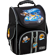 Рюкзак шкільний каркасний (зріст 115-130 см) Kite Education 501 HW-1 Hot Wheels, фото 2