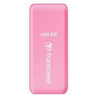 Считыватель флеш-карт Transcend USB 3.0\/3.1 Gen 1 Pink (TS-RDF5R)